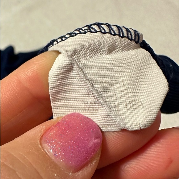 VTG Patagonia Navy Blue Capilene Half Zip Base Layer Pull-Over Long Sleeve - Picture 9 of 9